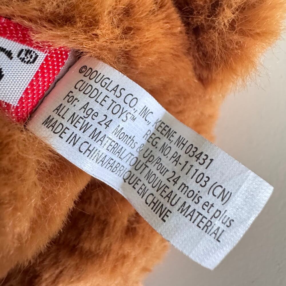 Douglas Lil’ Baby Moose Plush Stuffed Animal Brown Soft - Picture 6 of 6